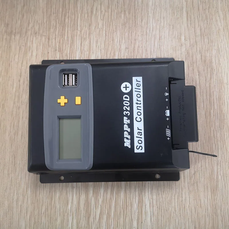 Слежением за максимальной точкой мощности 20A USB с поддержкой Wi-Fi 12/24V зарядное устройство на солнечных батареях контроллер RS485 BT со слежением блок управления установкой солнечной батарее