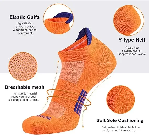 Thick towel bottom custom running socks cotton compression compressed socks