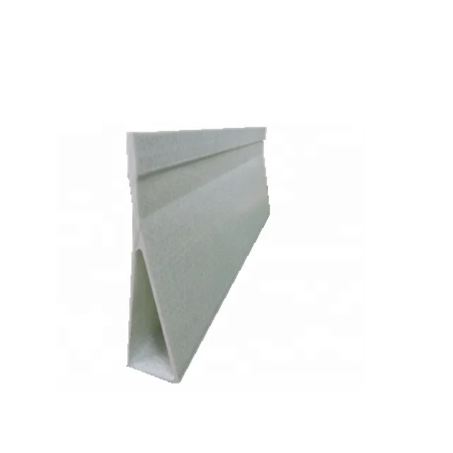 100mm hollow oval fiberglass frp reinforced plastic underprop support beam for pig floor
