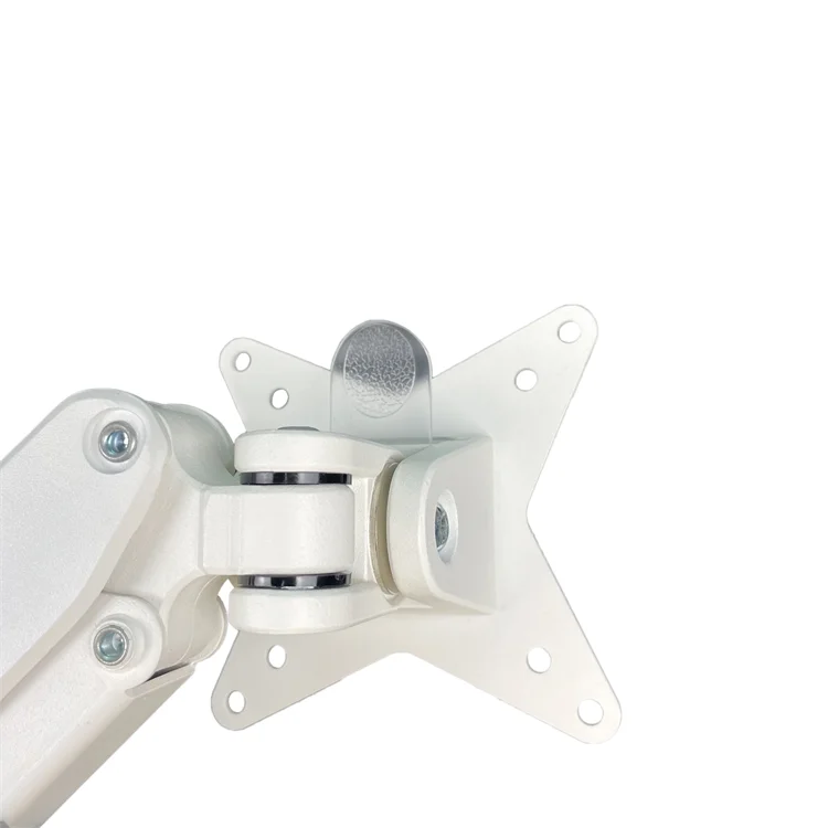 Ergonomic Monitor Arm Base Quick Release VESA Adjustable Height Gas Spring Aluminum LCD Monitor Stand