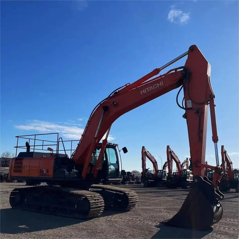 Japan Hitachi ZX350 35 Ton Crawler Excavators Used Hitachi Heavy Duty Machine ZX 350HG Used Excavator