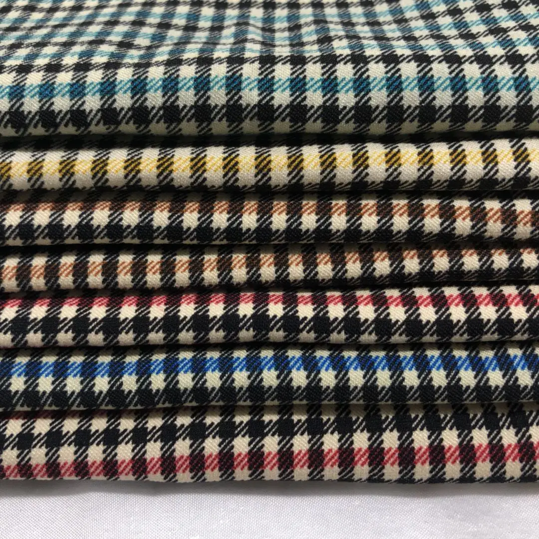 
women dress weft spandex fabric for suiting 