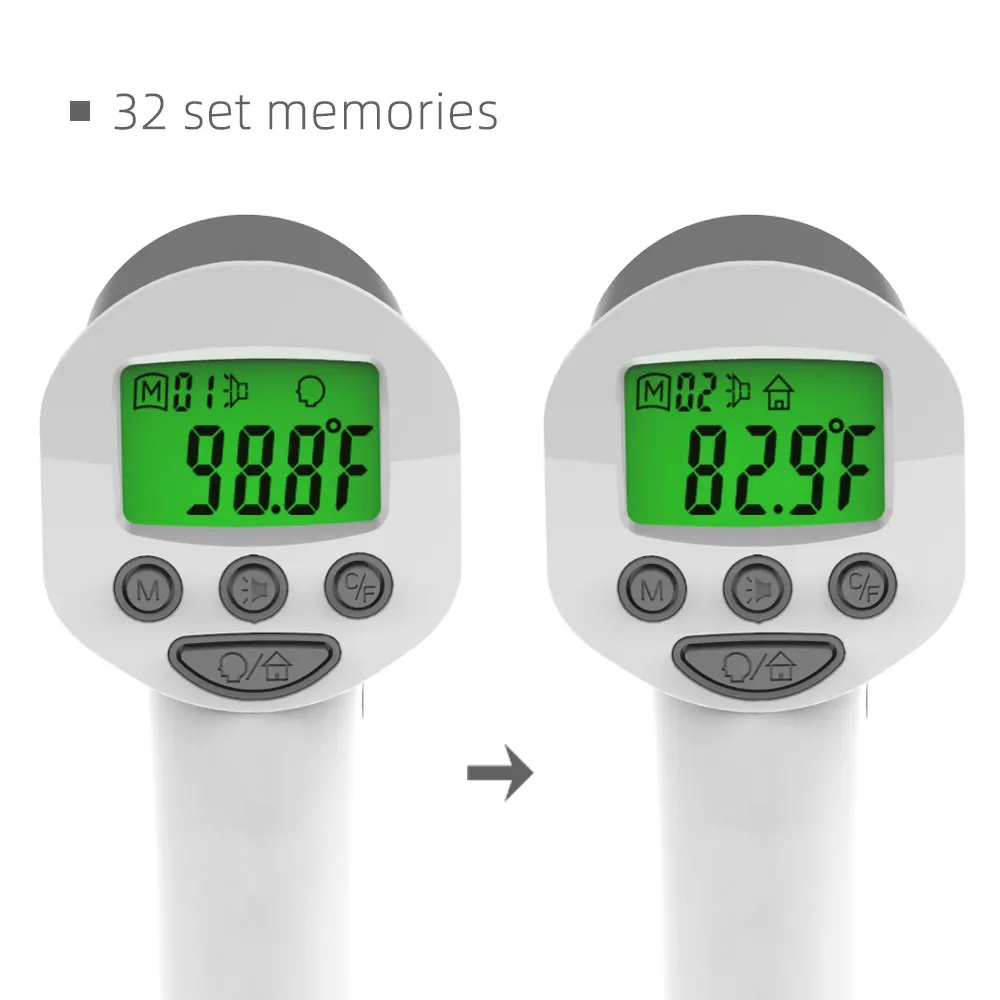 Non Contact forehead infrared thermometer fast reading high accuracy FDIR-V22