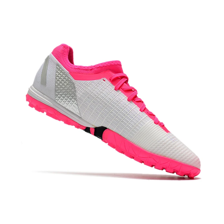 
 Пятисторонняя футбольная обувь с травами, новейшие фирменные высокие футбольные бутсы, популярная мужская спортивная обувь  