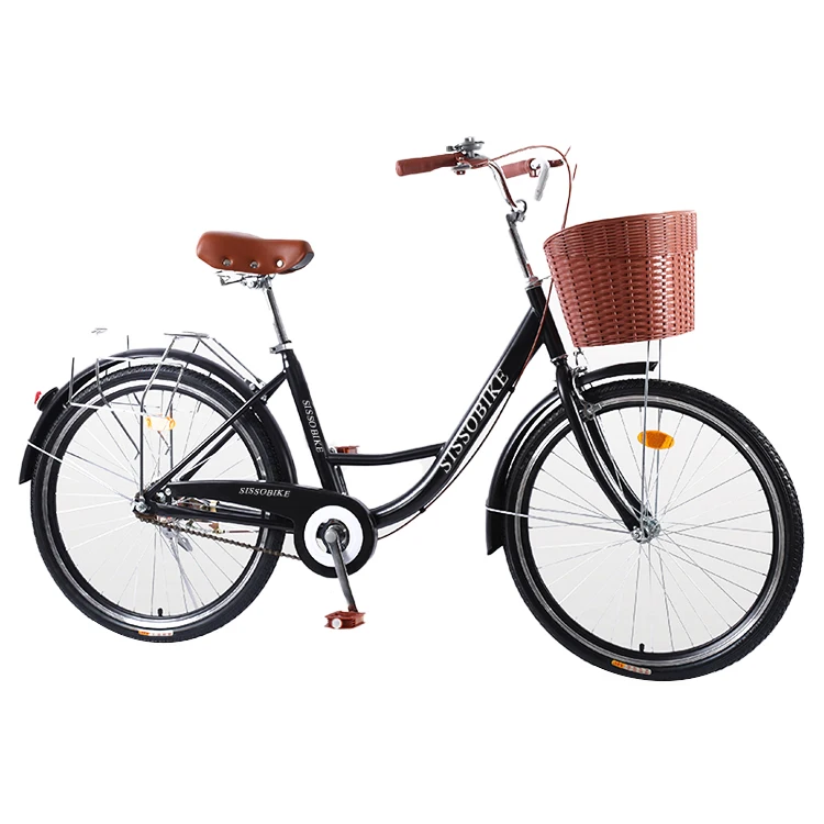Wholesale prices hot sale steel frame cheap  speed city bike 26 inch women city bicycle