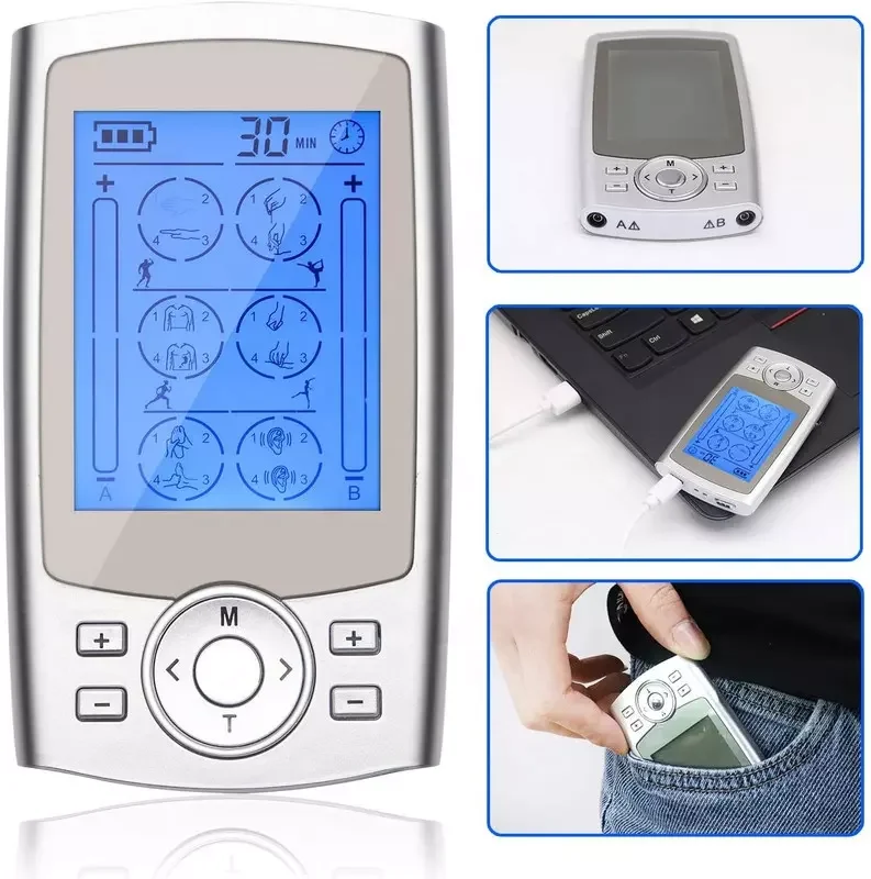 Hot EMS dozens of digital therapeutic machines for pain treatment, electronic pulse massager muscle massager 36/24 modes