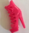 new arrival good quality mini 1/6 scale 11-12 inch  plastic doll shoes slipper for barbe doll