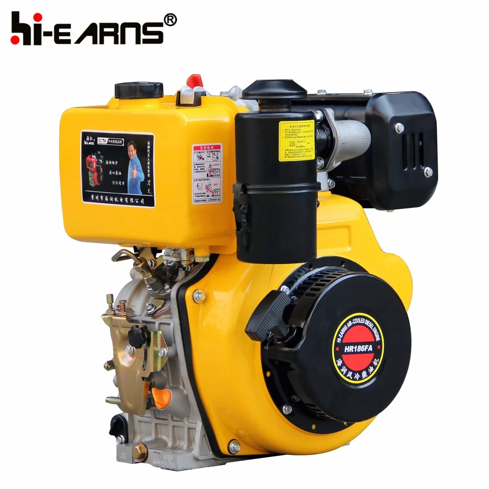 Small 10 HP Air Cooled Diesel Engine Generator