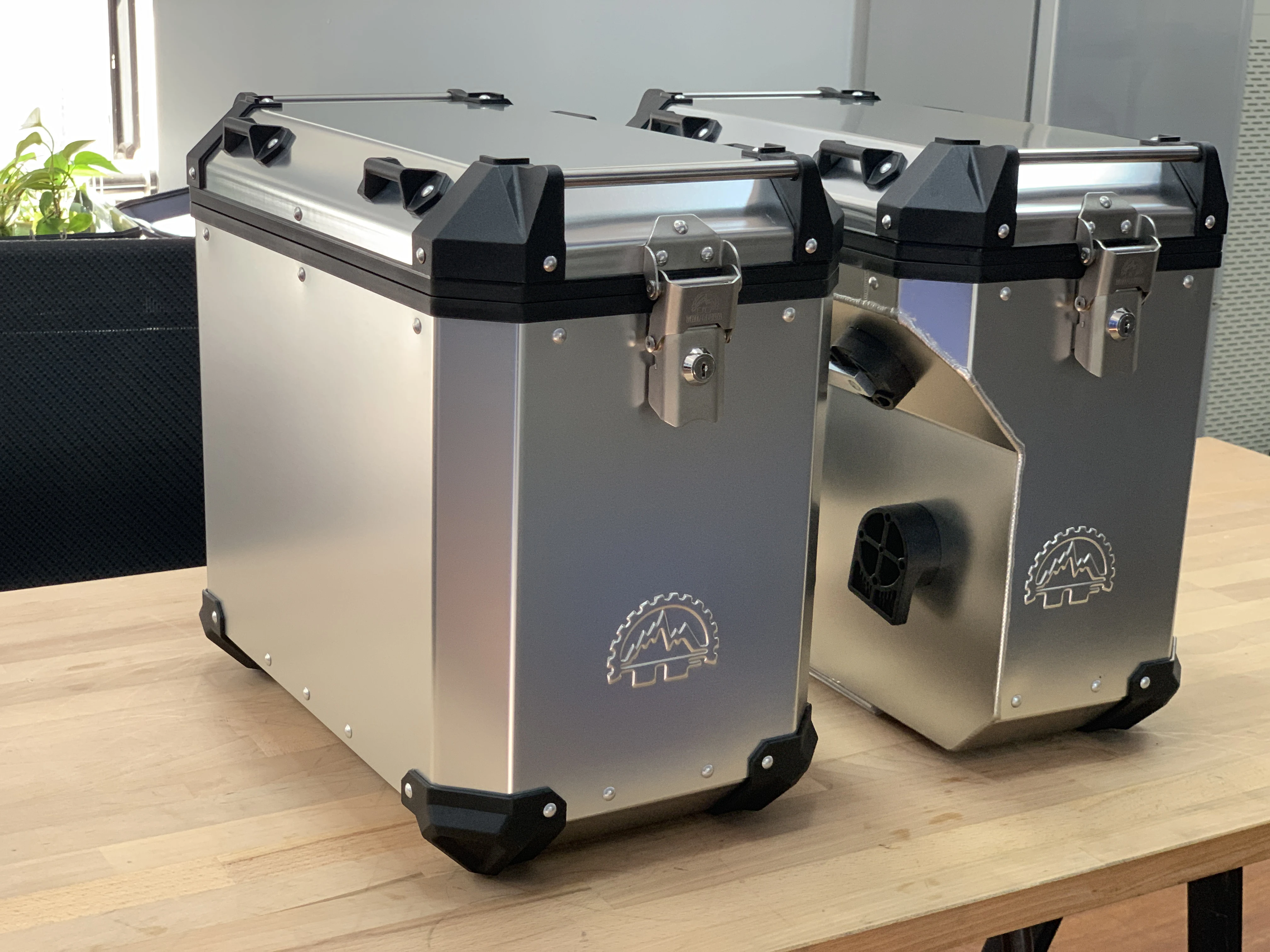 41L side box aluminium  Tripfella motorcycle pannier case, hot sell