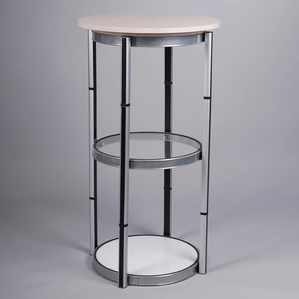 Factory Direct Supply Acrylic Folding Twist Display Tower light up display stand pop up