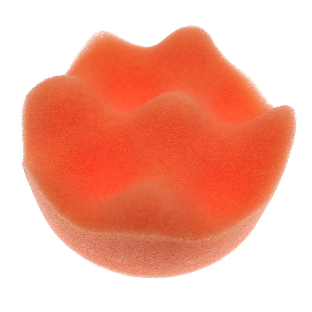 3Inch 10pcs Sponge Polishing Pad Sets Car Polishing Orange and Yellow Buffing Foam Pad Kit With Colorful Wool Pad