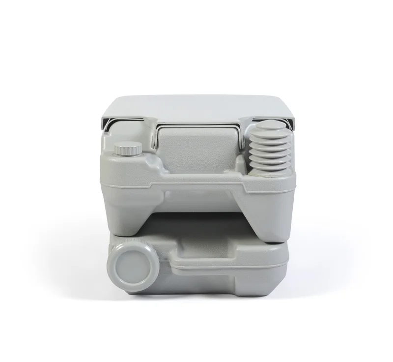 
China 10L High quality plastic portable camping toilet with two sprayer 