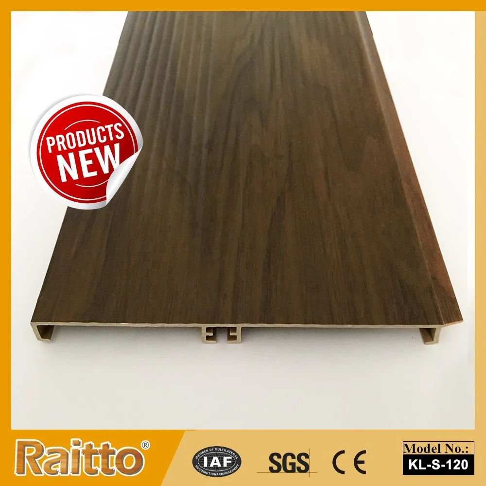KL-S-120 raitto 120 мм ПВХ плинтус алюминиевый Цветной Кухонный доской толкания