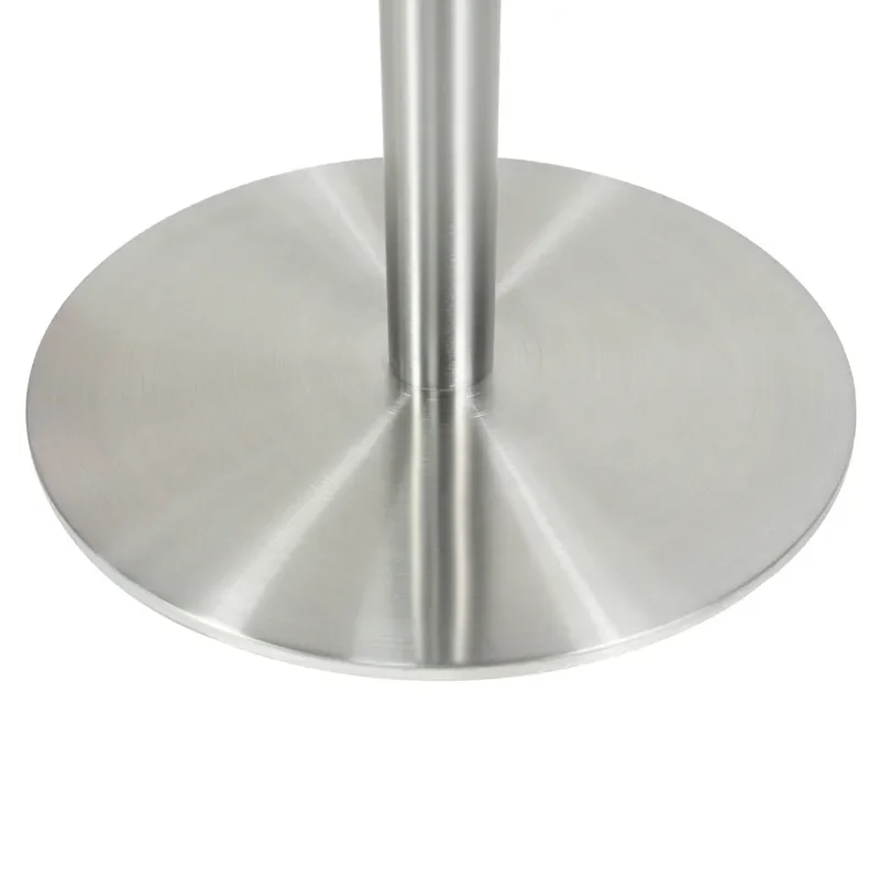 Brushed surface hot sale luxury  fast food table legs Stainless steel table base