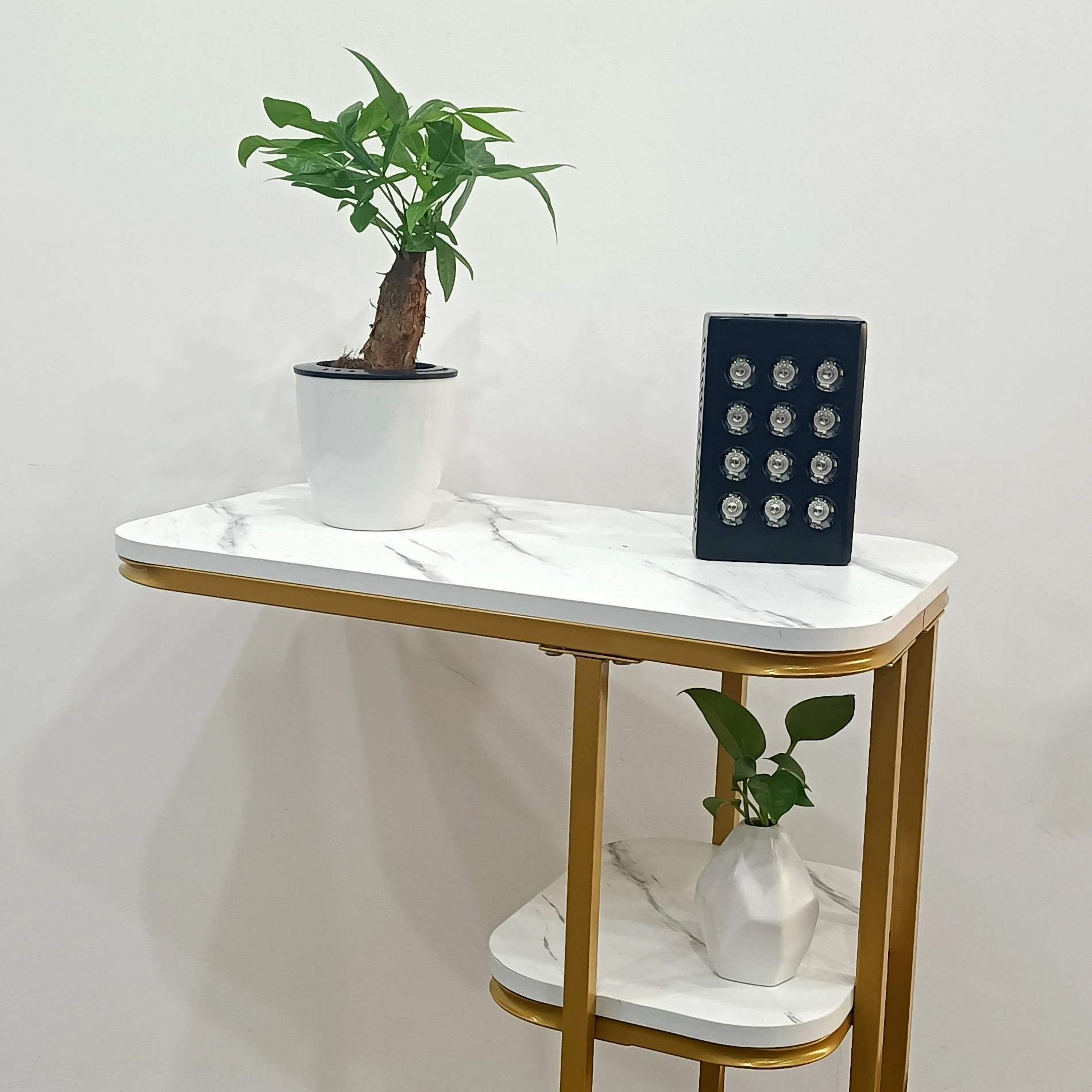 Портативный мини-красный свет светодиодной терапии панель красный свет терапия Мини Ручной 12 Led 530NM зеленый свет терапия сброса мигрени лампа