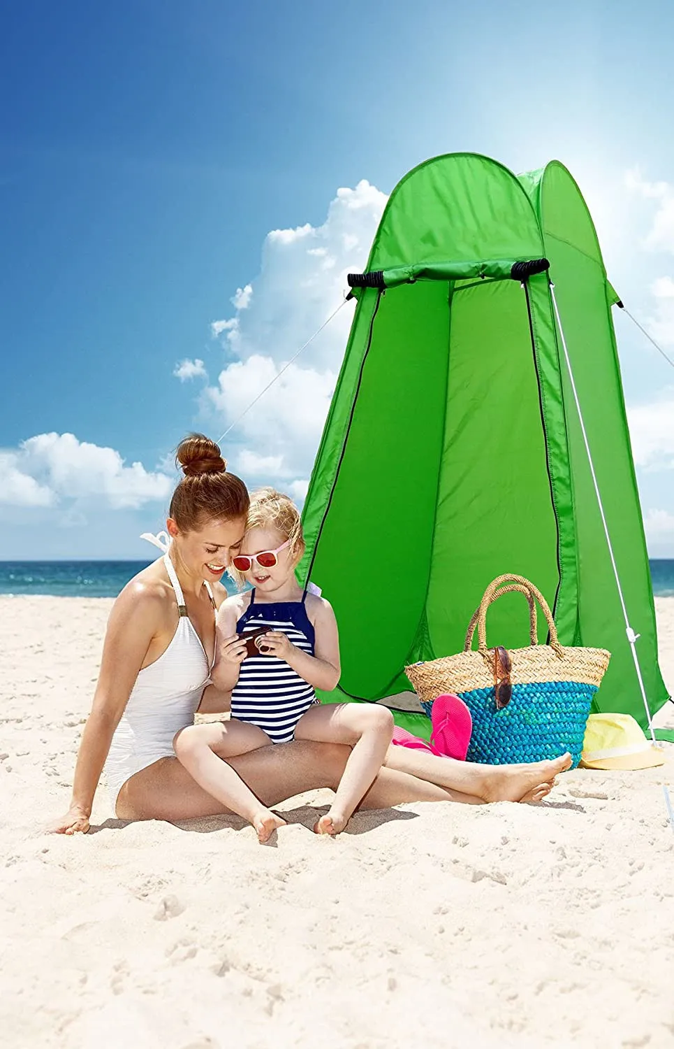 Easy Set Up Pop Up Pod Changing Room Privacy Tent-Instant Portable Outdoor  Camping & Beach Shower Tent,with Carry Bag