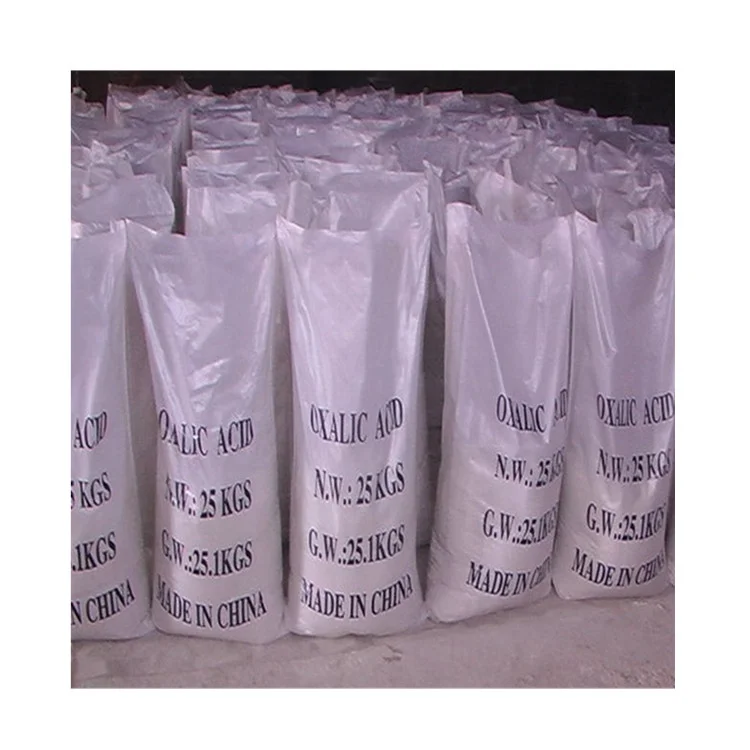 Manufacturer OXALIC ACID 99.6% H2C2O4 for dyeing/textile/leather