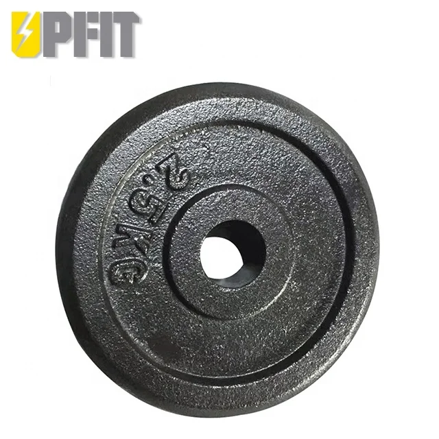 Barbell Standard Olym OP Cast Iron Weight Plate Black Painting Plate