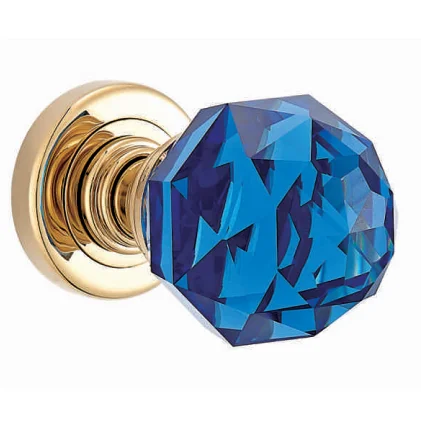 Coloful crystal ball knob for Europe Market for interior door use.