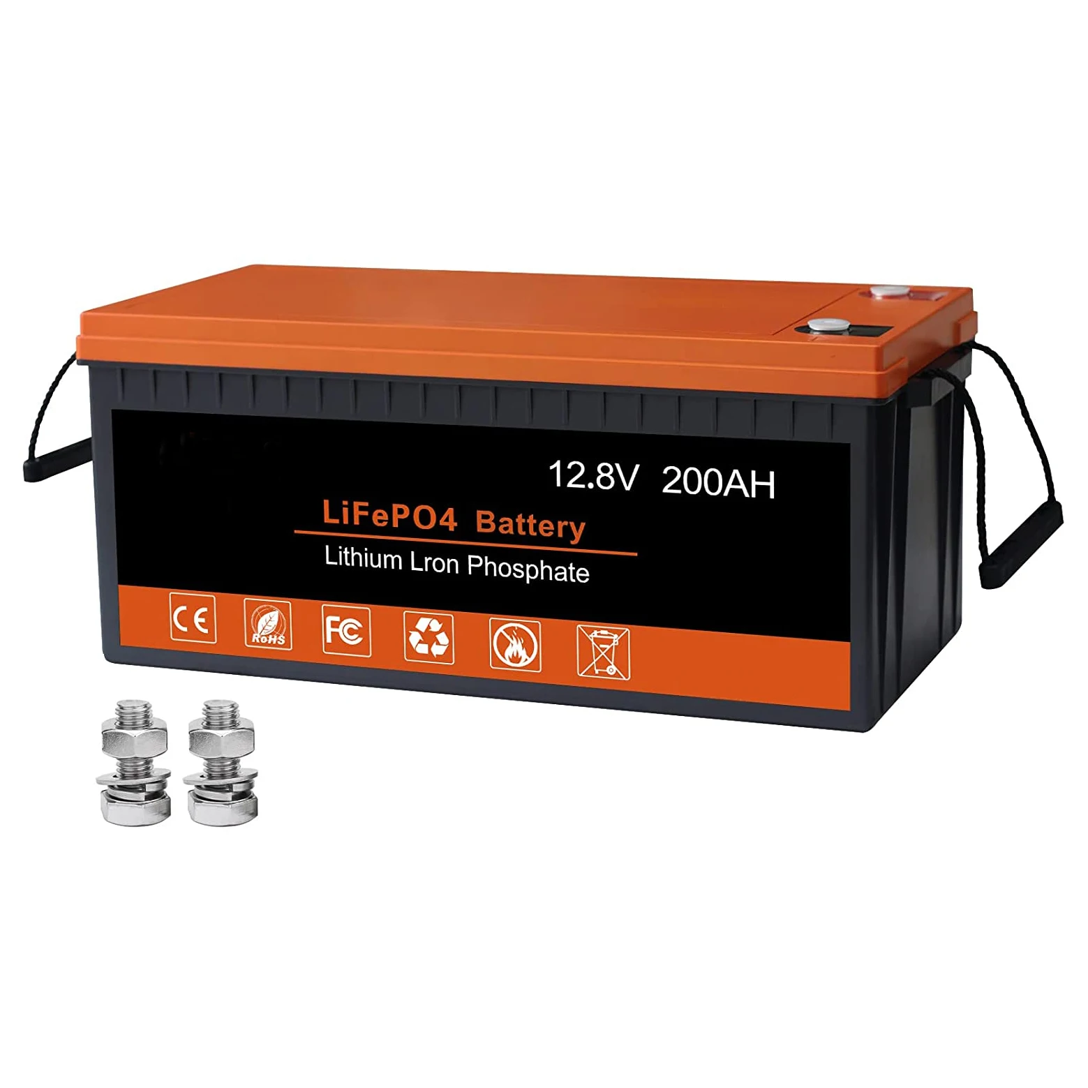 LiFePO4 Battery 12V 200AH Lithium Battery -Built in BMS 2000 4000 Cycles