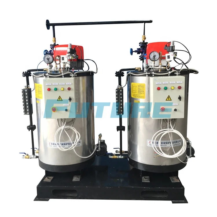 Vertical Automatic Gas Fired Steam Boiler LSS0.1-0.7-Q