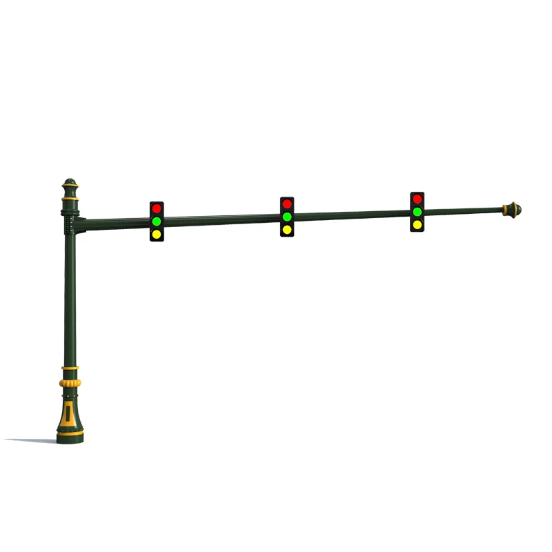 Распродажа от производителя столб дорожного сигнала горячеоцинкованная труба стальной светодиодный
