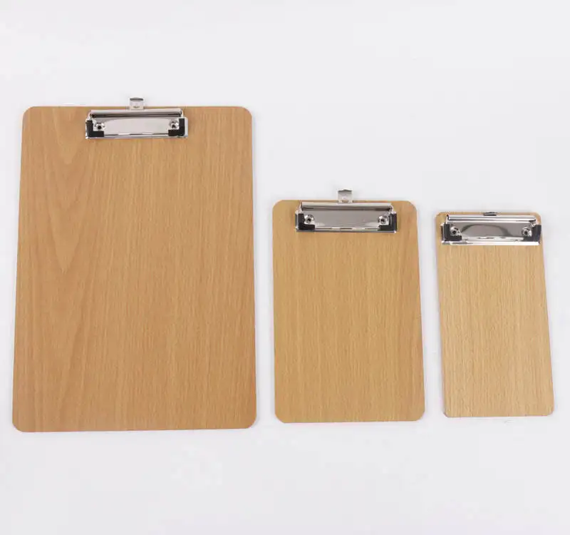 SLT New Customized Wooden A4 Clipboards Personalized Sublimation Blanks Clipboards in Blank or Custom Printing