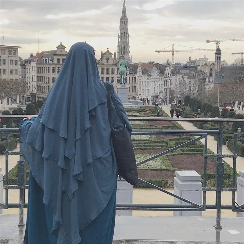 Оптовая продажа Премиум хиджаб Khimar Малайзия Женский шарфы