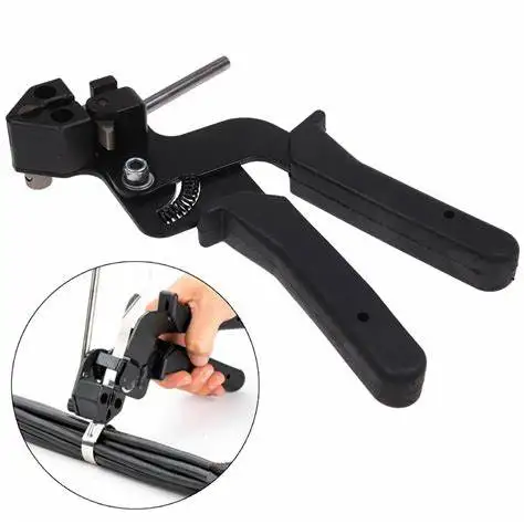High Quality Stainless Steel Cable Tie Tool Tensioning & Cutting Manual Width up to 10MM