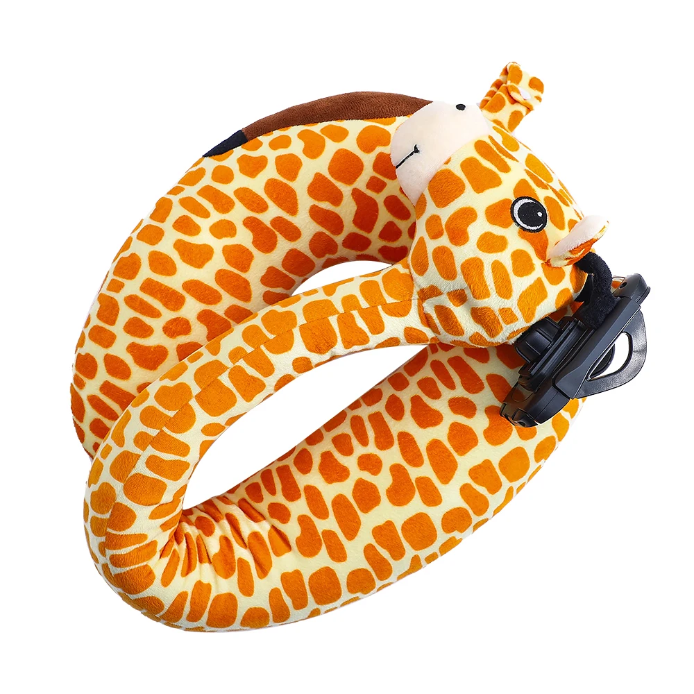 New Animal Memory Cotton U-shaped Neck Pillow Noon Rest Pillow Plane Travel Pillow set