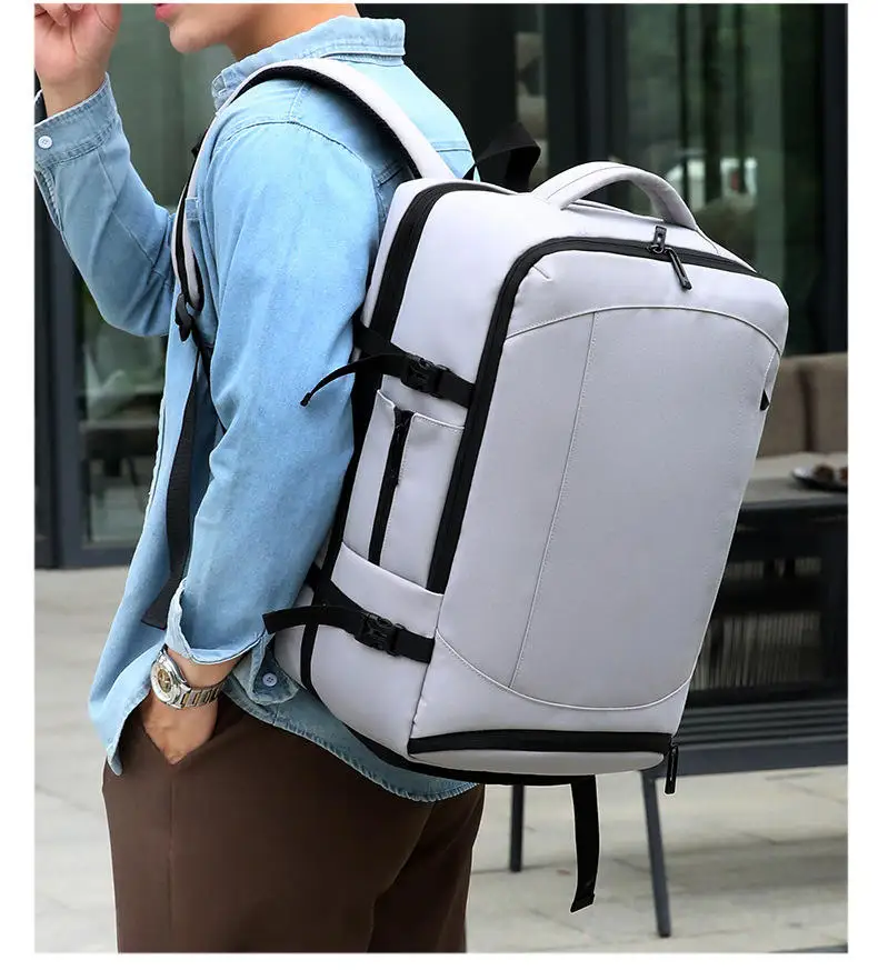 Travelling Back Pack Manufacturers China for Men School Bags 2024 Outdoor Activities Black Backpack with Good Service