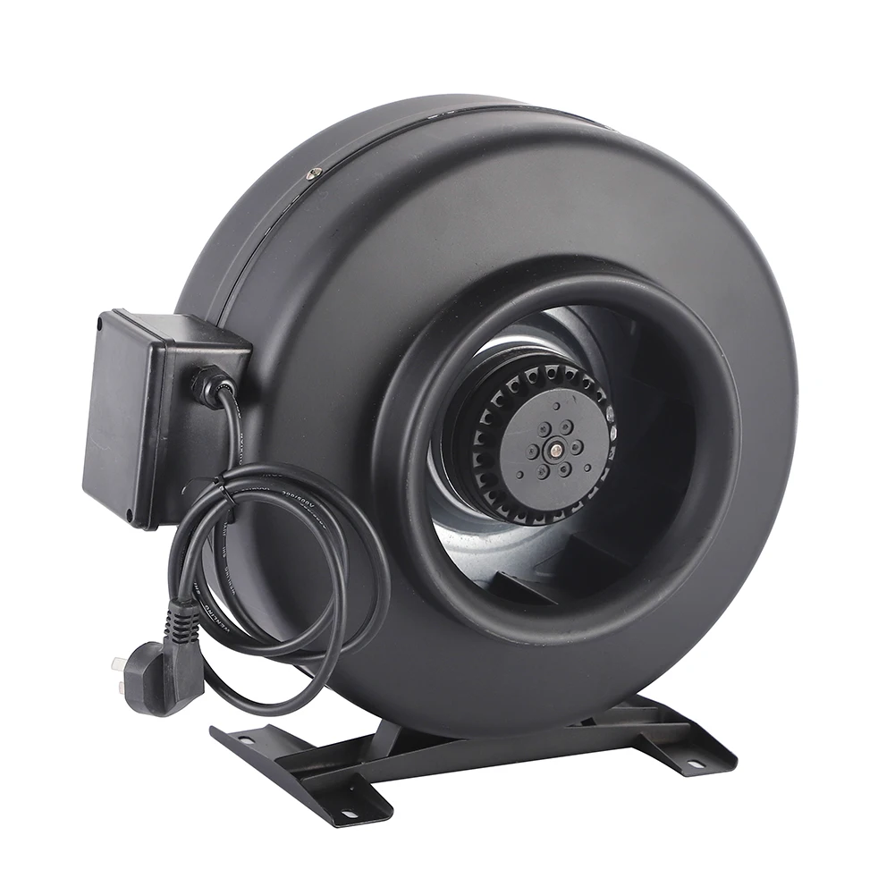 Big Air Volume High Pressure Centrifugal Type In-line Duct Fan Metal centrifugal duct fan