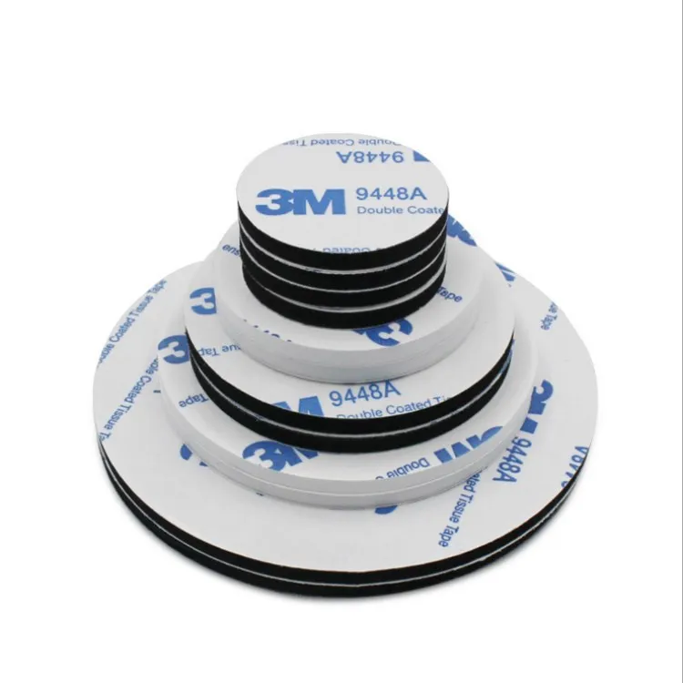 Guaranteed Quality Unique Black Customizable Die-Cutting High-Viscosity Foam Double-Sided Adhesive