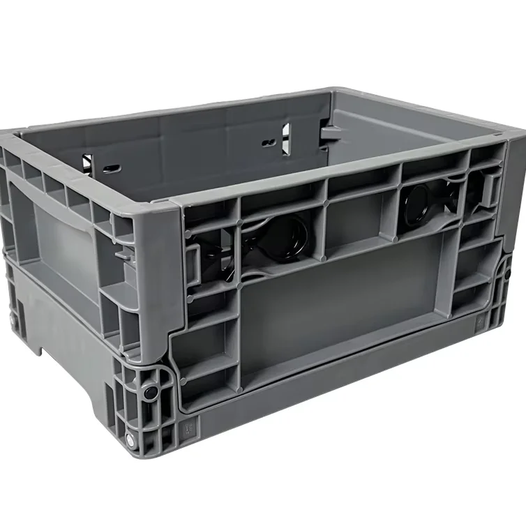 wholesale 300x200x148 mm Auto Parts Storage Bins Plastic Small Storage Containers foldable bin For Industrial Application