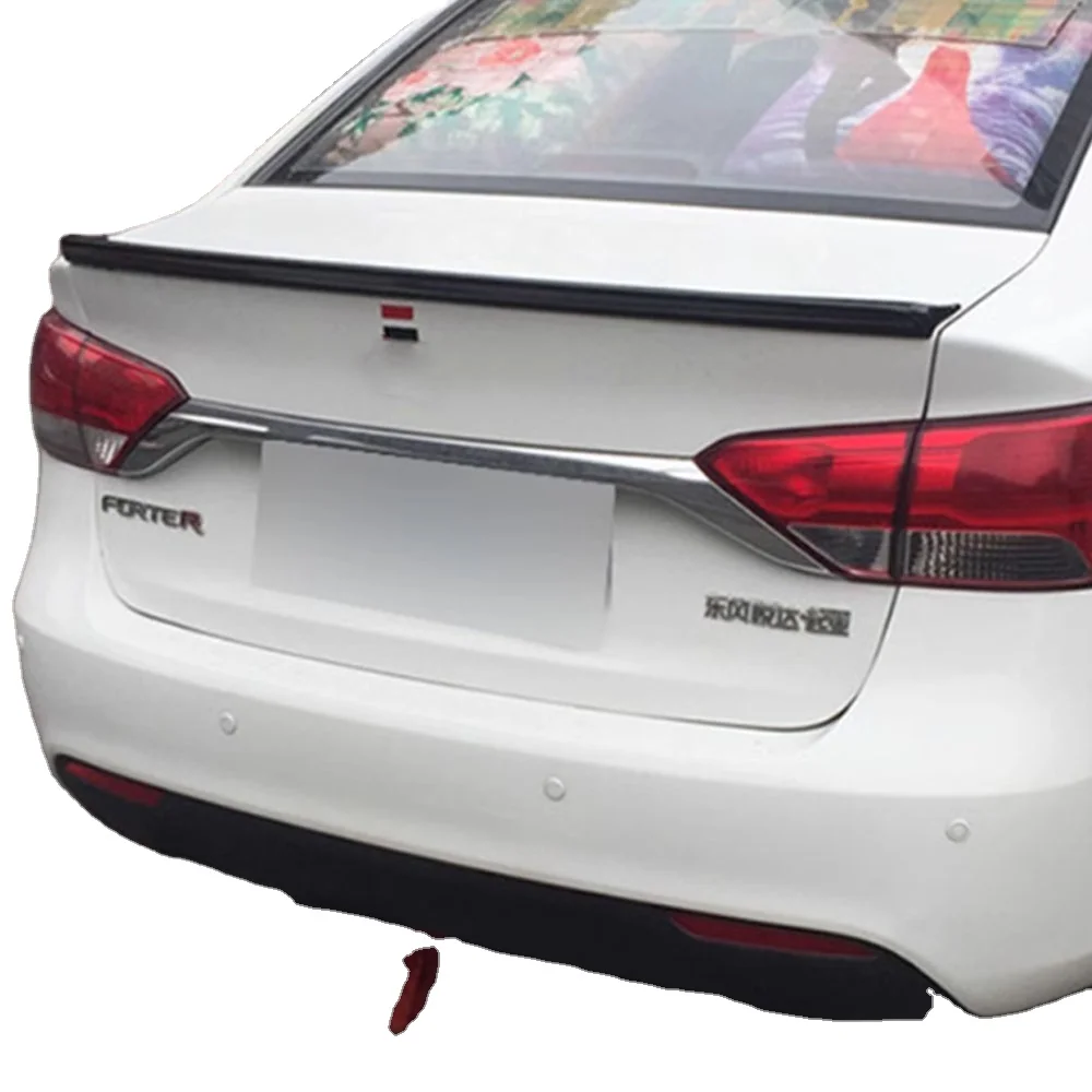 High Quality ABS Material For KIA Forte 2019+ Spoiler Primer Paint Rear Trunk Roof Rear Spoiler