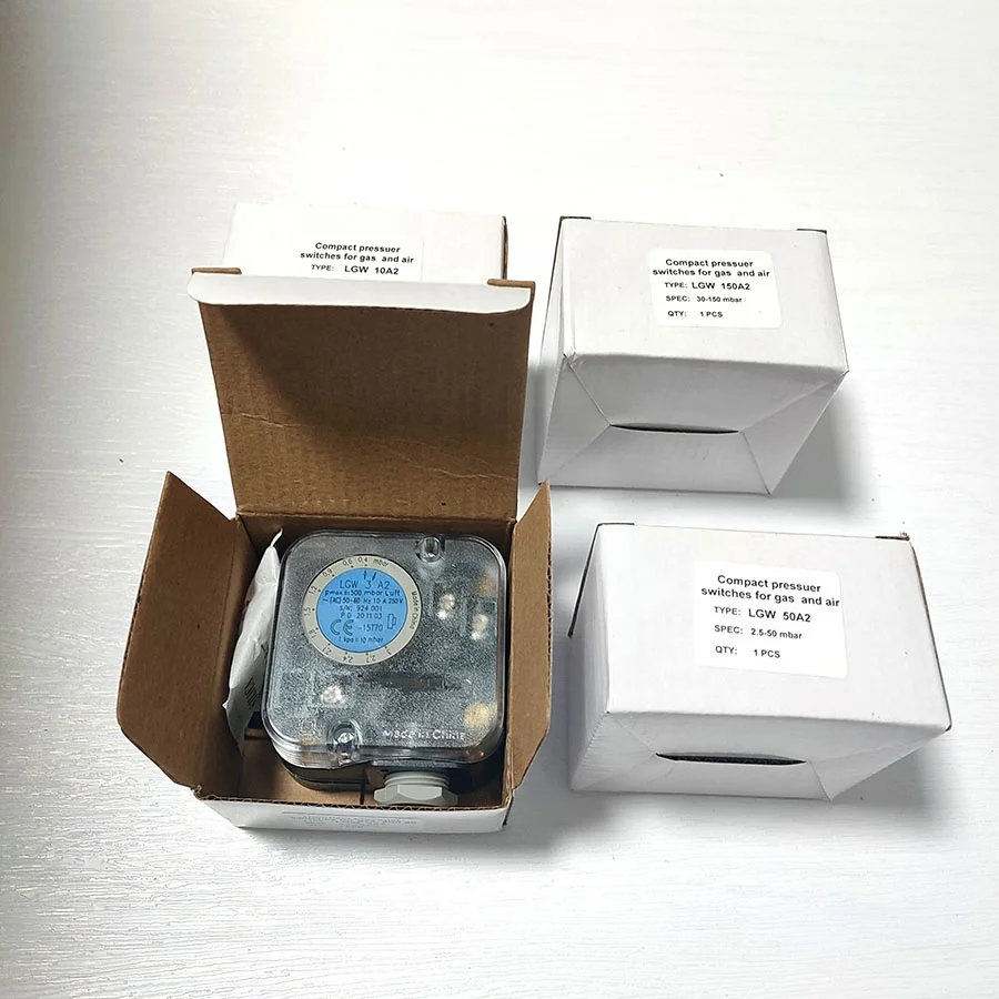 LGW 50 A2 pressure switch LGW50A2 air pressure switch 2.5-50mbar, fits DUNGS brand, gas burner spare parts