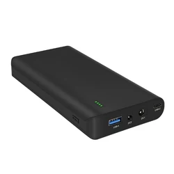 USB Universal Best Portable Factory Custom Wholesale Lithium Ion Battery Type C DC 17500mAh 20000mAh Power Bank Laptop