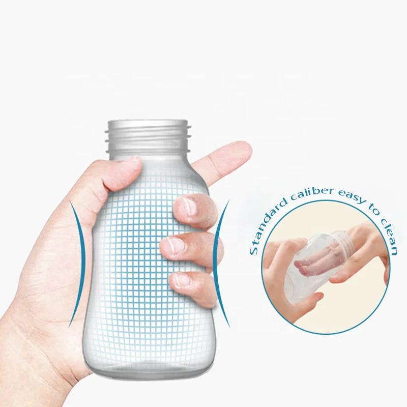 Amazon Top Selling Multi Function OEM ODM Silicone Smart Milk Bottle Breast Pump
