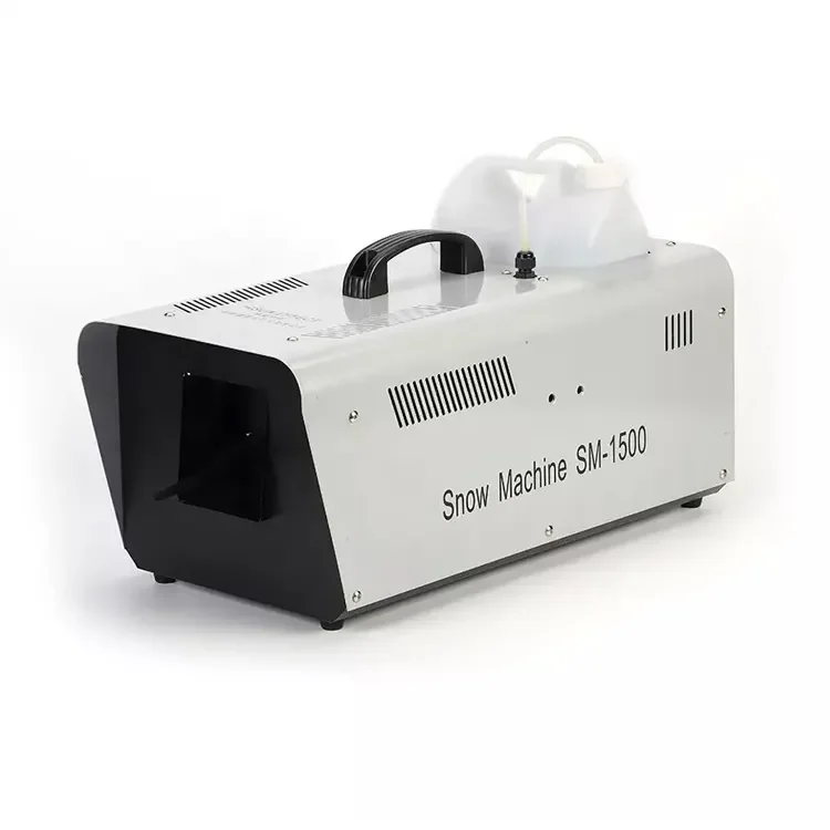 1500w Snow Machine +15W Full Color Rgb Animation Dmx Laser Light For Wedding Bar
