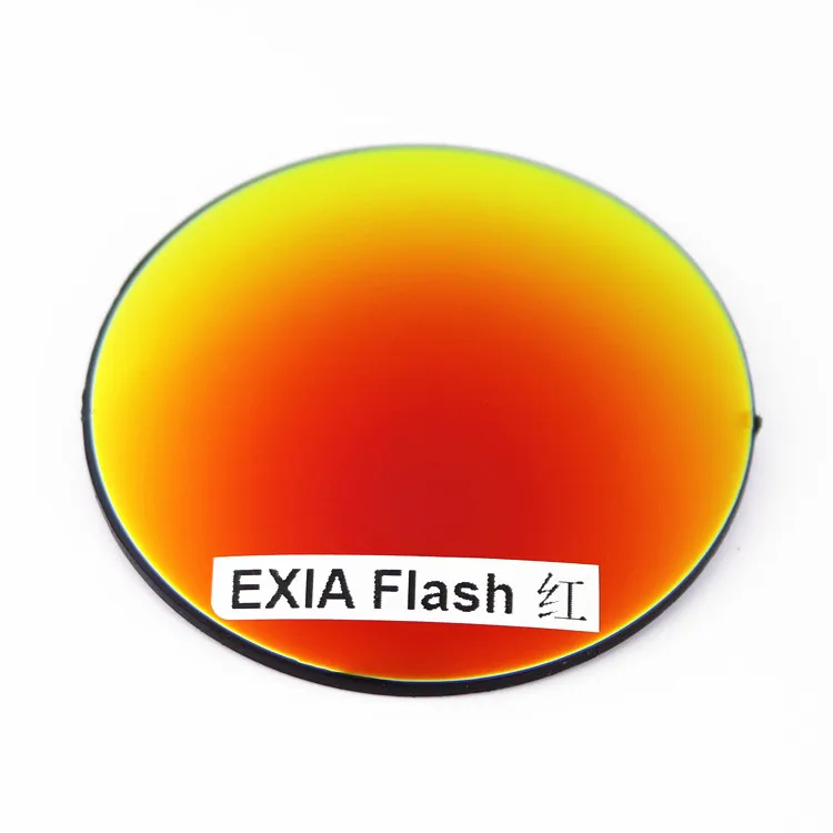 CR39 солнцезащитные линзы Red Flash Mirror D1 Series EXIA