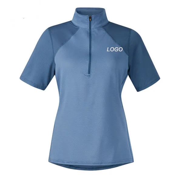 Hot selling long sleeve women fashion equestrian clothing apparel horse riding base layer