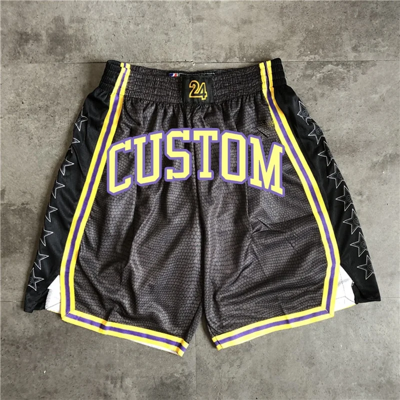 
Custom LOGO embroidery best basketball shorts wholesale 2021 blank mesh basketball team shorts design with pockets 