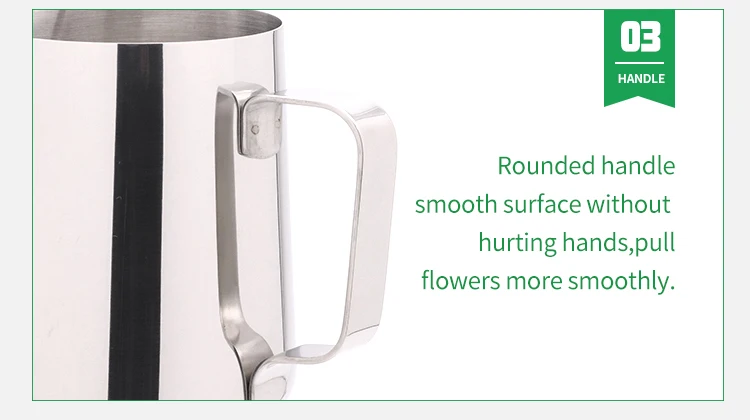 600ml Mini Silver Milk Jug Stainless Steel Cup for Milk Frothing Pitcher