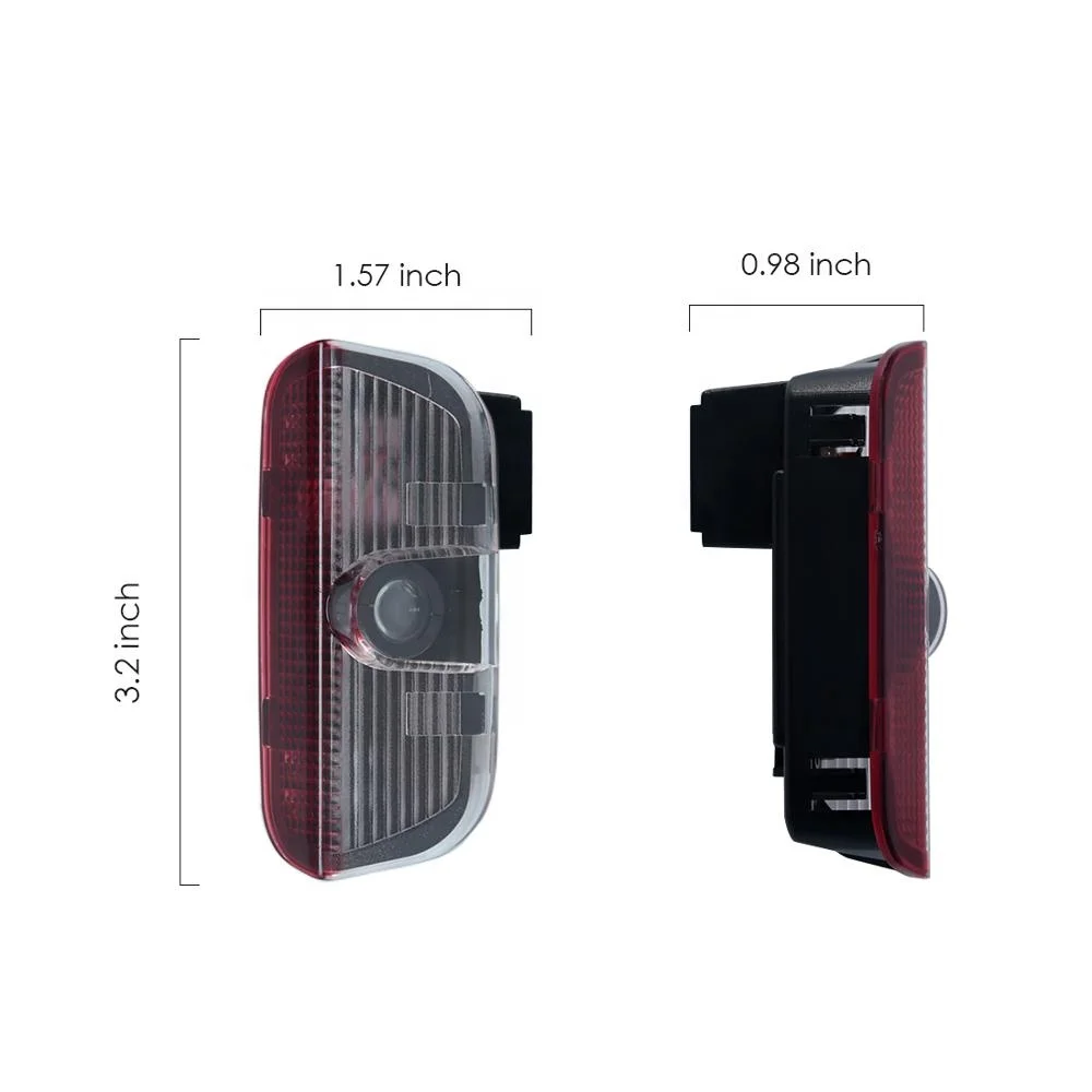 Car LED Logo Light Door Projector Welcome Lights For Volkswagen VW Passat B6 B7 Tiguan Jetta MK5 MK6 MK7 CC EOS Golf 5 6 7