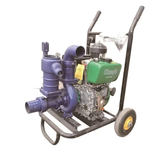 3-дюймовый 12HP 195F двойной крыльчатка Насос Высокого Давления дизельный водяной насос