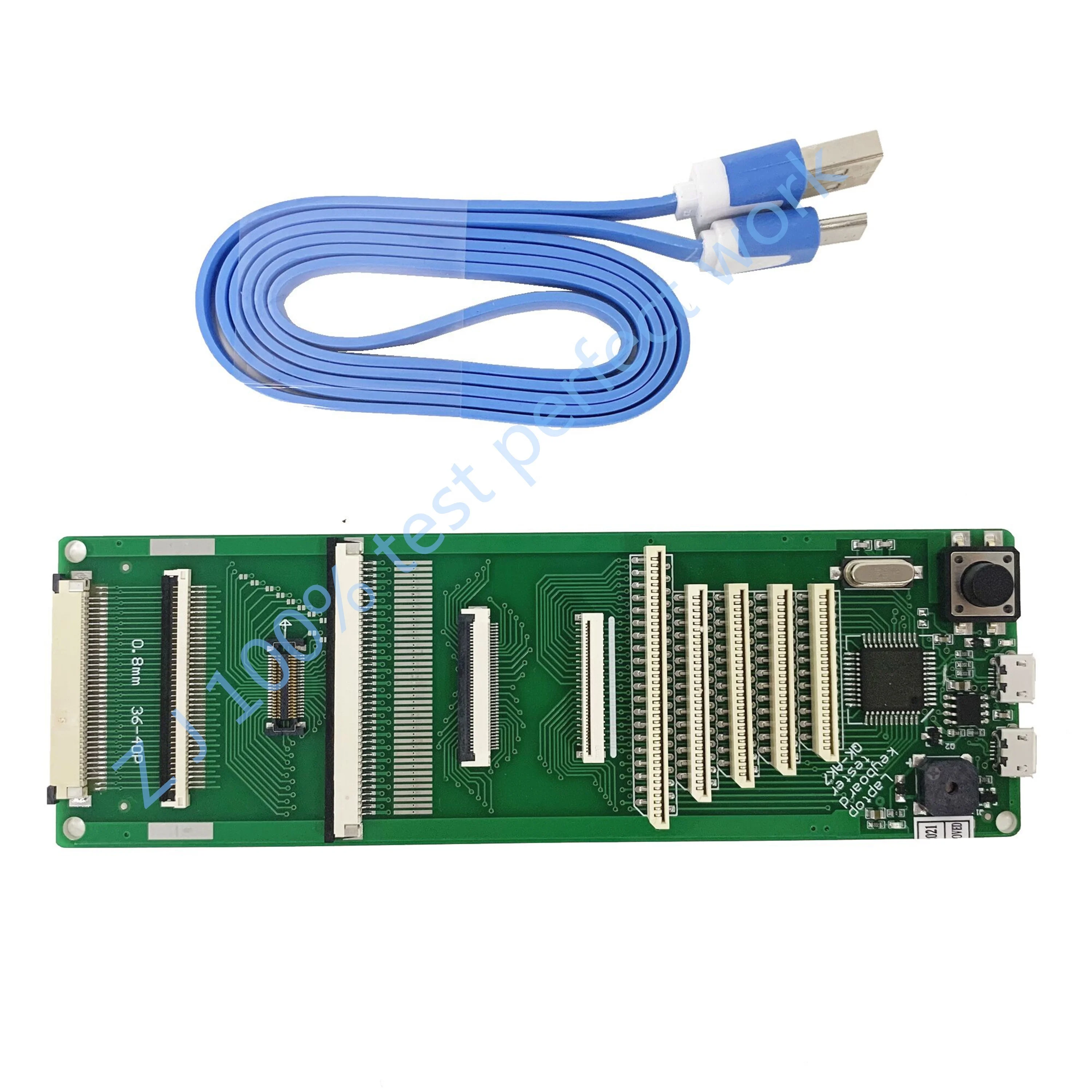 Новый оригинальный QK-AK7 ноутбук клавиатура тестер Тестирование Устройства станок USB интерфейс с кабелем 100% тестирование Быстрая