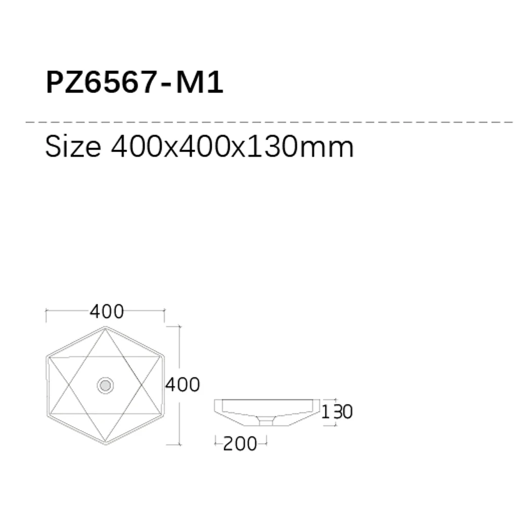 PZ6567-M1 для умывальника