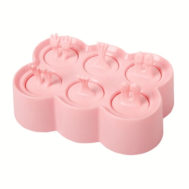 New Arrival Customized Logo DIY Silicone Popsicle Mold/Ice Lolly Mould/Ice Cream Pop Maker