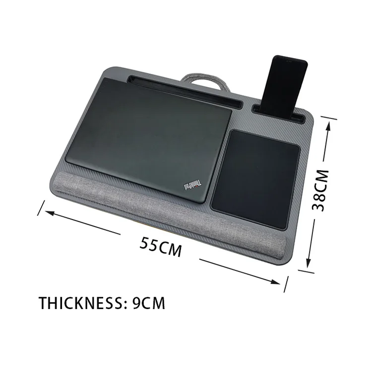 Portable computer lap desk pictures private room foldable top laptop mouse holder table for bed 2020