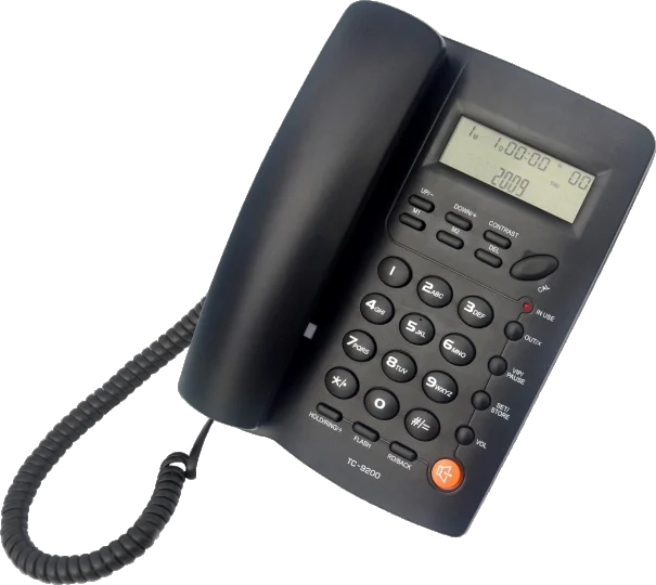 Youru 2022 Hot Selling New Basic Landline Corded Telephone with Call Id Redial for Office Hotel